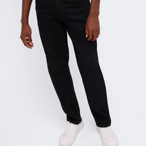 Kenneth Cole athletic fit, Men's Black Jeans